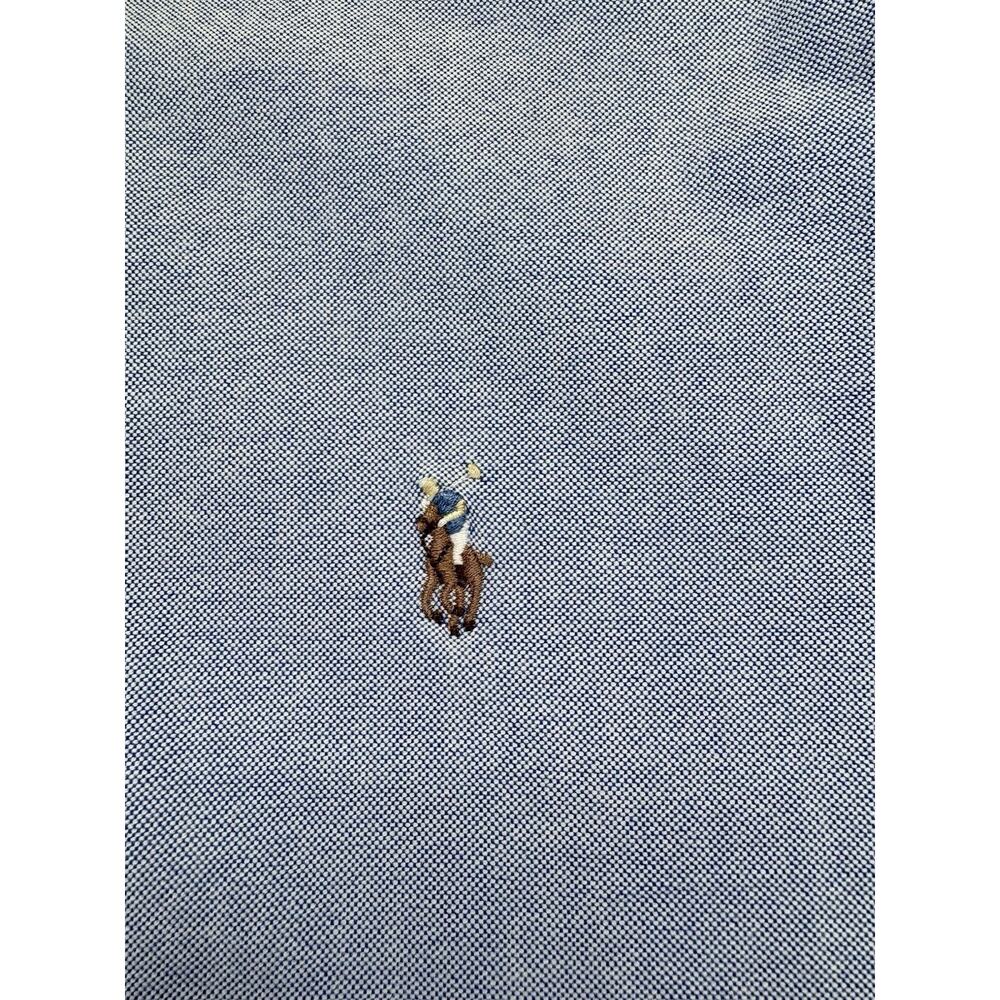 Ralph Lauren Classic Boys Button Down Dress Shirt Size 10 Blue - Picture 6 of 8